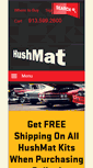 Mobile Screenshot of hushmat.com